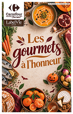 Catalogue Carrefour Gourmet « les gourmets à l'honneur »